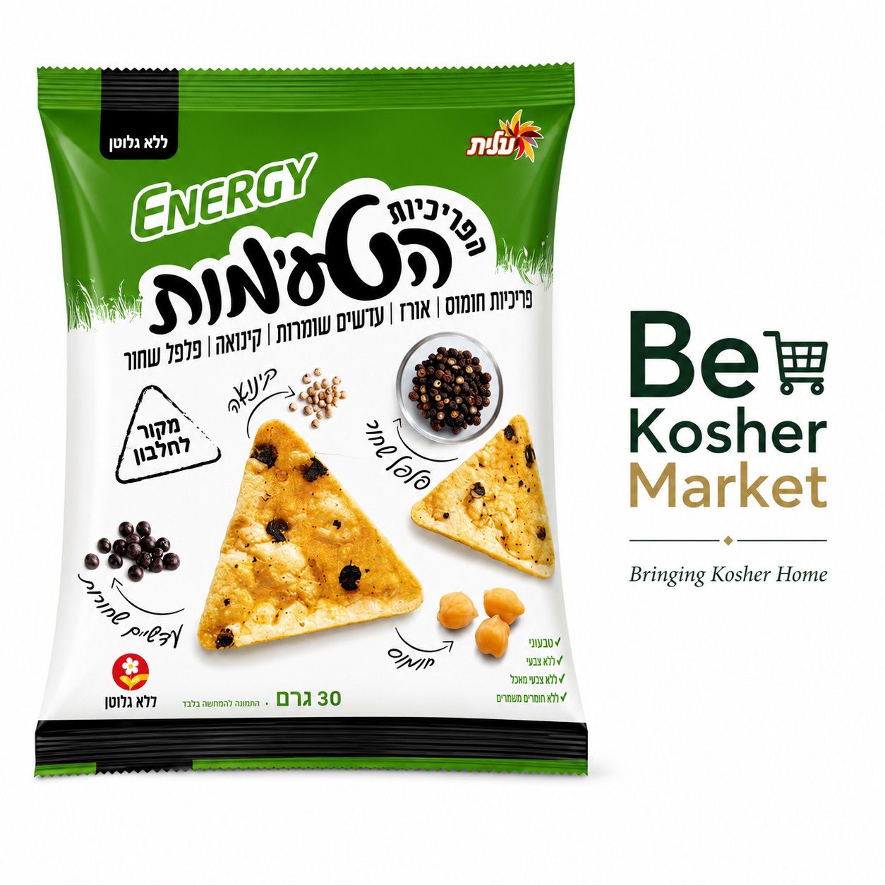 חטיף פרכיות אנרג׳י